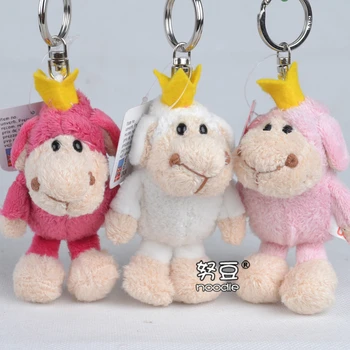 Comprare Super Carino 10 Pz 10cm Novità Pecora Pinguino Lupo Procione Peluche Piccola Bambola Borsa Portachiavi Ciondolo Giocattolo Farcito Regalo Per Bambini